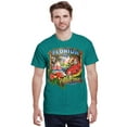 thumbnail image 1 of Florida Parrot Tropical Birds T-shirt Mens Graphic Tees, 1 of 1