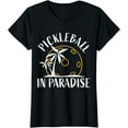 thumbnail image 1 of Florida Pickleball in Paradise Tropical Retirement T-Shirt, 1 of 3