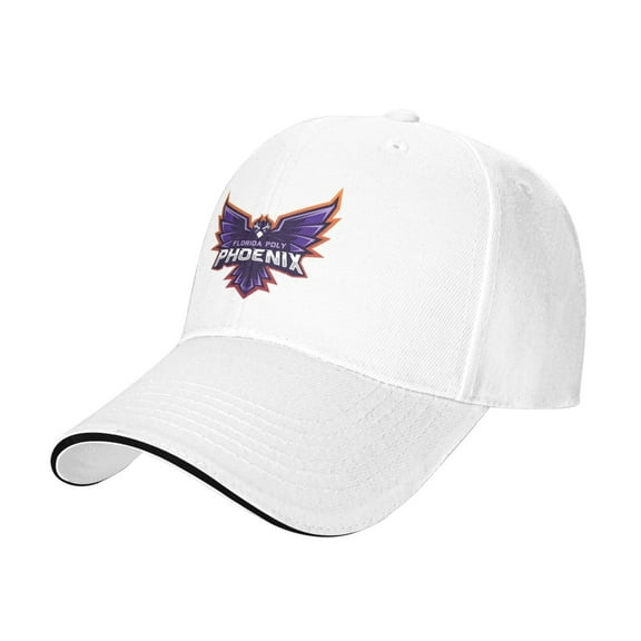 Florida Polytechnic University Logo Casual Sandwich Baseball Cap Adjustable For Men For Women