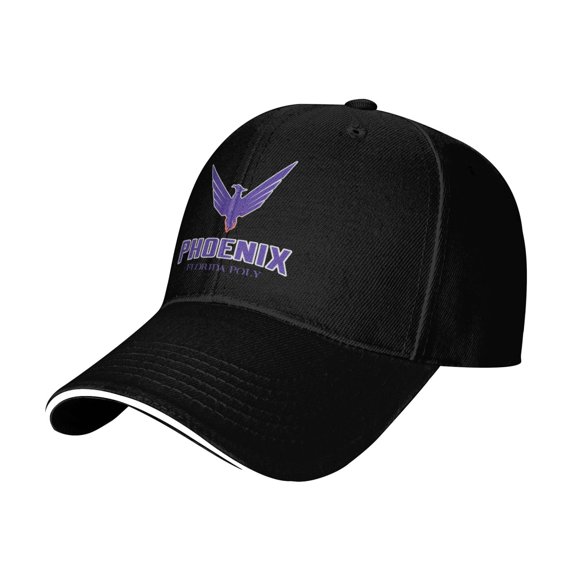 Florida Polytechnic University Logo Casual Sandwich Baseball Cap Adjustable For Men For Women
