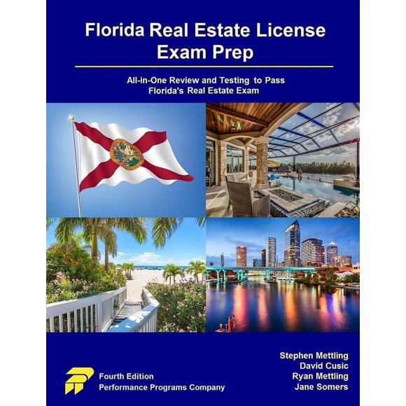 Florida Real Estate License Exam Prep: All-in-One Review and Testing to Pass Florida's Real Estate Exam, (Paperback)