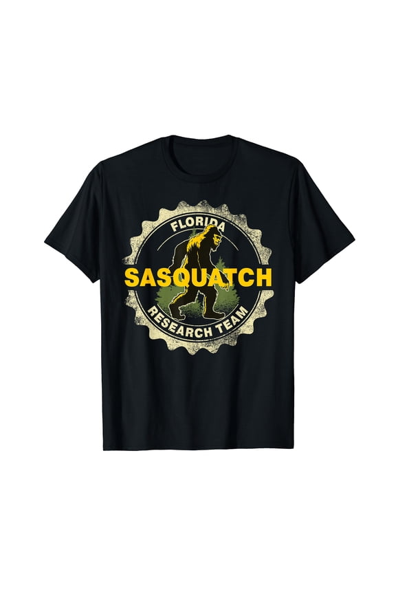 Florida Sasquatch Research Team Bigfoot Believer Fan T-Shirt