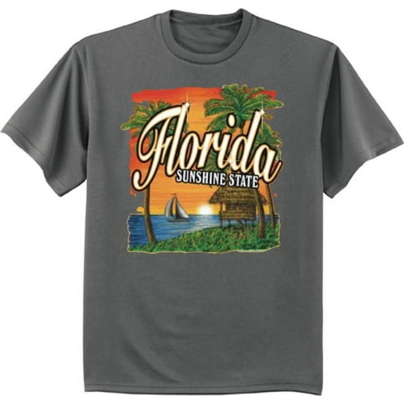 Florida Souvenir Tee Shirt Sunshine State