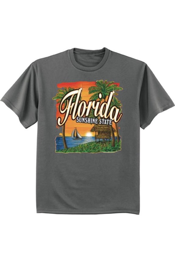 Florida Souvenir Tee Shirt Sunshine State