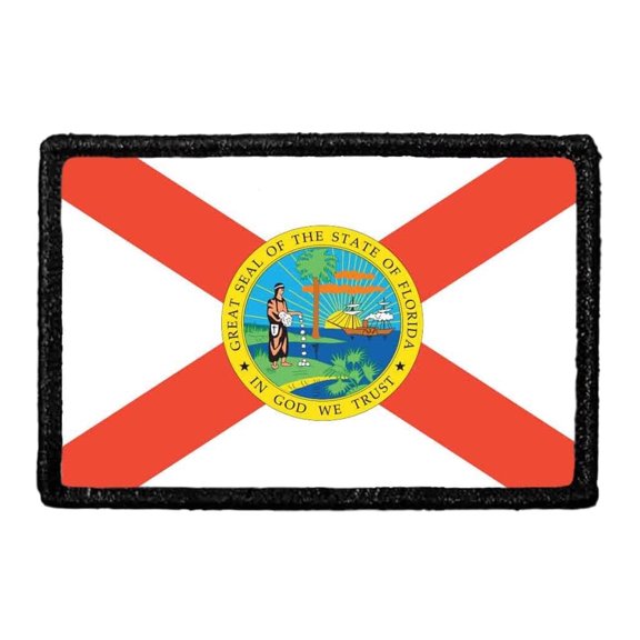 Florida State Flag - Color - Removable Patch