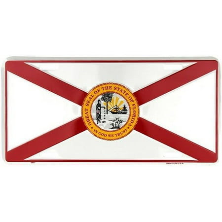 Florida State Flag License Plate