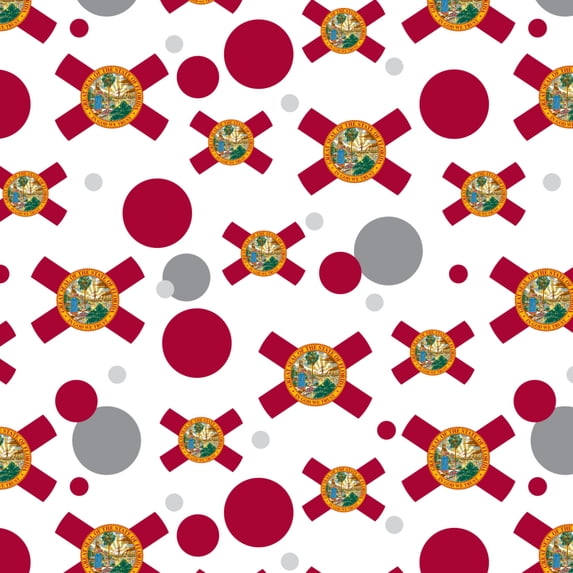 Florida State Flag Premium Gift Wrap Wrapping Paper Roll