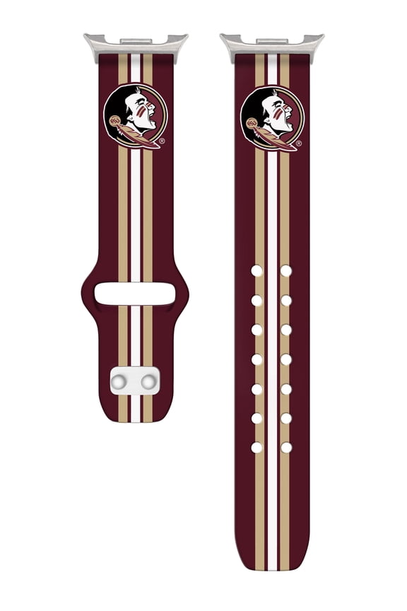 Florida State HD Unisex Watch Band for Samsung Galaxy Watch 8 (Wide Long Stripes)