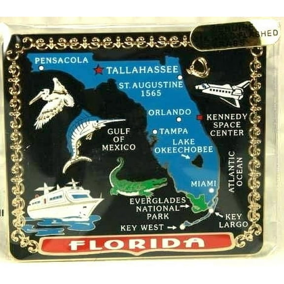 Florida State Magnet Souvenir Gift