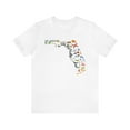 thumbnail image 1 of Florida State Map Icons Unisex Shirt, 1 of 4