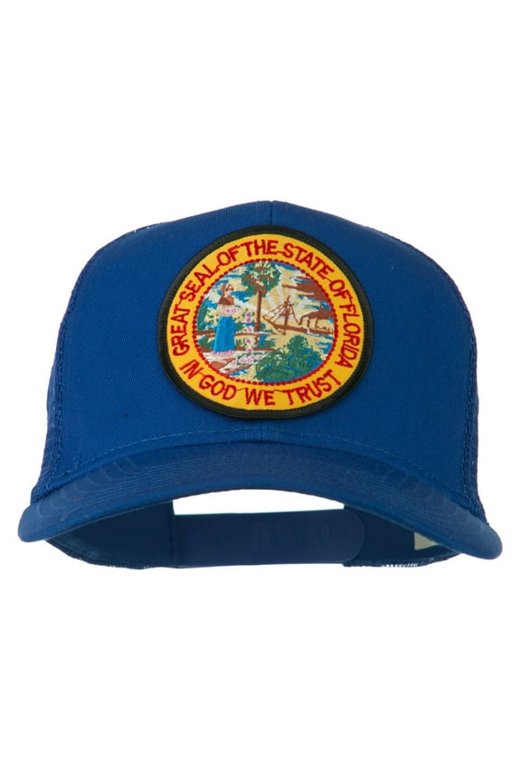 Florida State Patched Mesh Cap - Royal OSFM