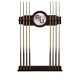 thumbnail image 1 of Florida State Seminoles Script Eight Stick Pool Cue Rack - English Tudor, 1 of 3