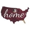 thumbnail image 1 of Florida State Seminoles 18'' x 18'' USA Shape Cutout Sign, 1 of 1