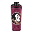 thumbnail image 1 of Florida State Seminoles 26oz. 4D Stainless Steel Shaker Bottle, 1 of 2