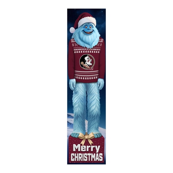 Florida State Seminoles 48" Yeti Christmas Leaner