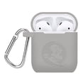 thumbnail image 1 of Florida State Seminoles Engraved Silicone Case Cover Compatible with Apple AirPods Gen 1 & 2 (Gray) by Affinity Bands, 1 of 2
