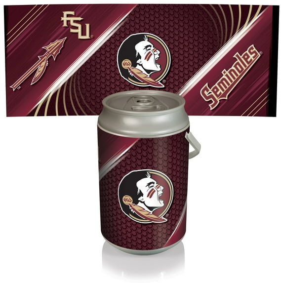Picnic Time Florida State University Seminoless Mega Can NCAA Insulated Cooler, 5 Gallon