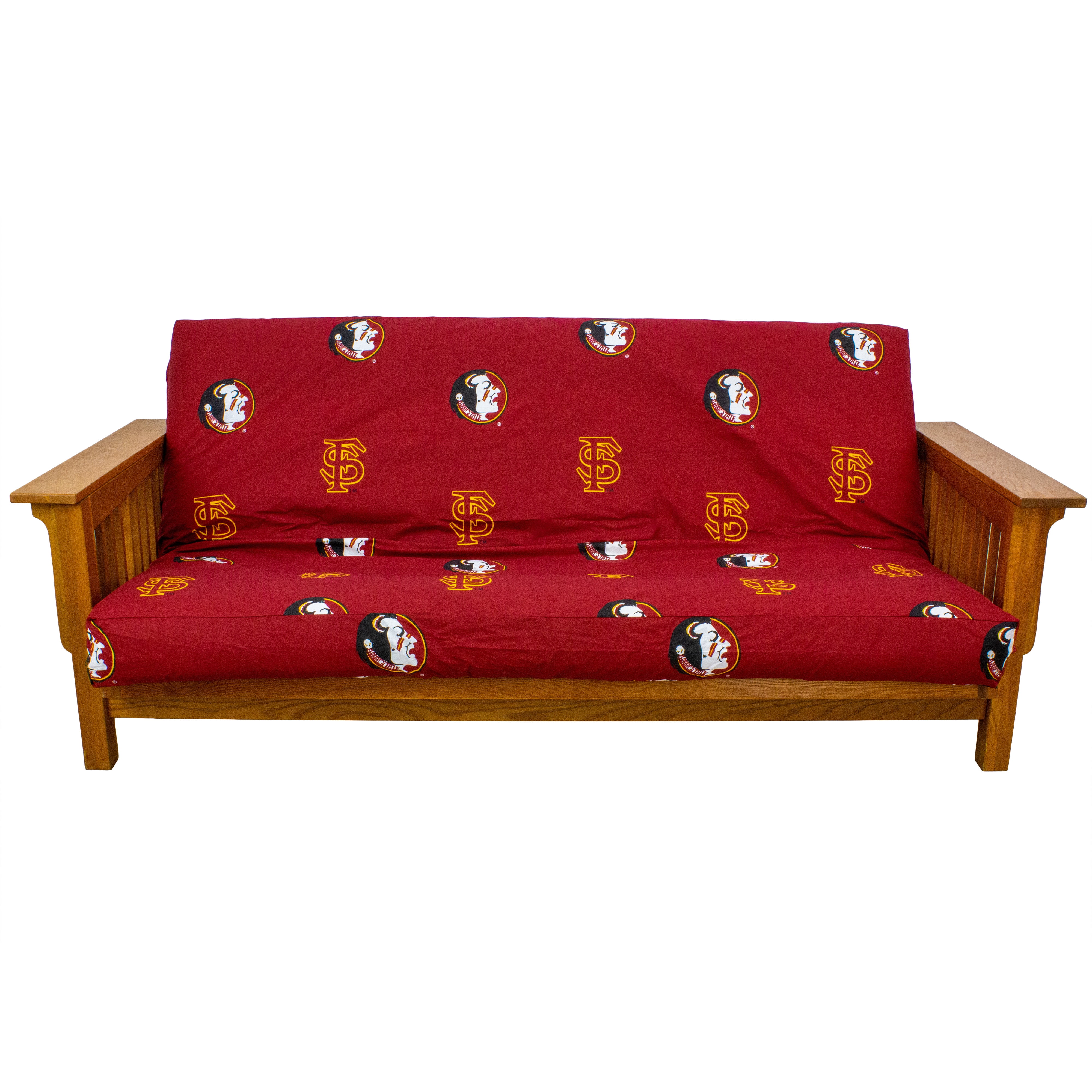 Florida State Seminoles Futon Cover - Full size fits 6 and 8 inch mats