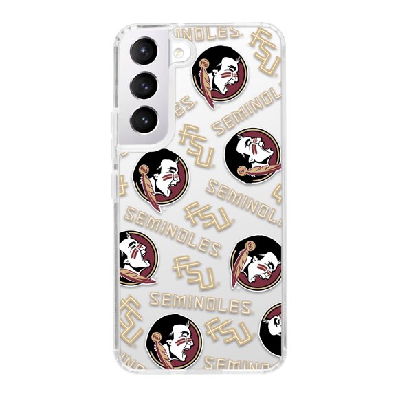 Florida State Seminoles HD Phone Case for MagSafe Samsung Galaxy S25 (Scattered) by Affinity Bands