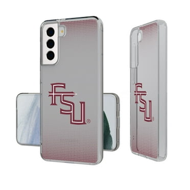Florida State Seminoles Linen Logo Galaxy Clear Case
