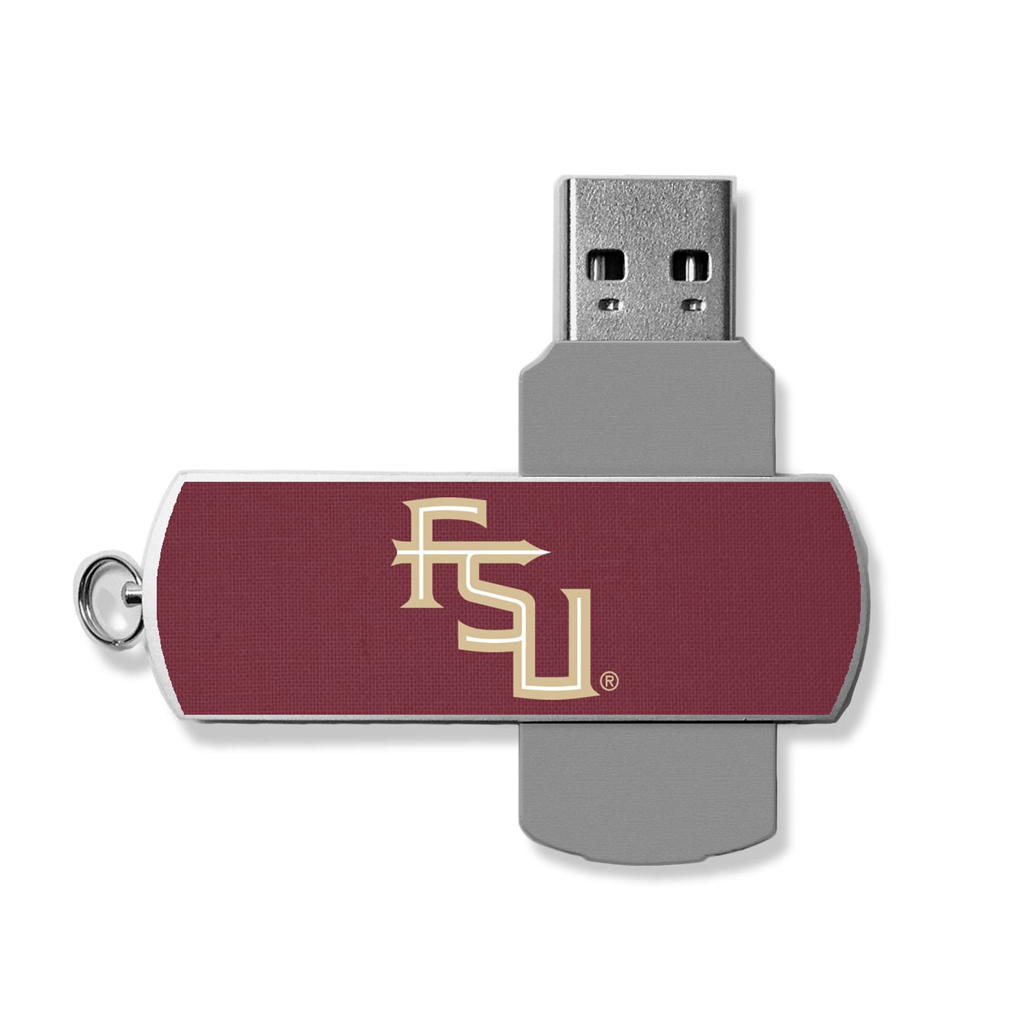 Florida State Seminoles Solid Design 32GB Metal Twist USB Drive - image 1 of 1