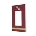 thumbnail image 1 of Florida State Seminoles Stripe Design Single Rocker Lightswitch Plate, 1 of 4