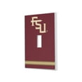 thumbnail image 1 of Florida State Seminoles Stripe Design Single Toggle Lightswitch Plate, 1 of 4