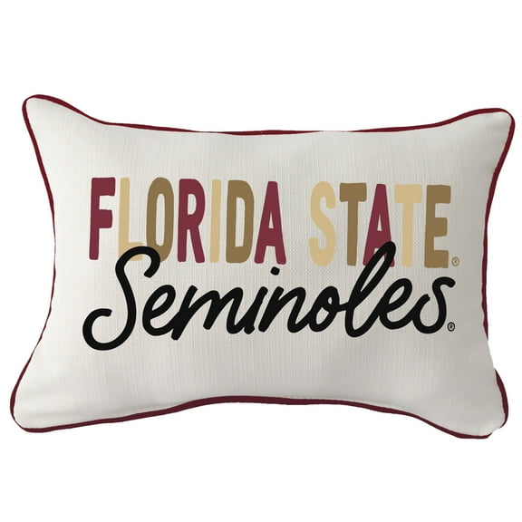 Florida State Seminoles Tones Rectangular Piped Pillow