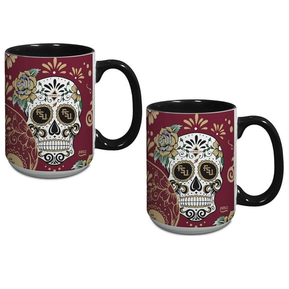 Florida State Seminoles Two-Pack Dia De Los Muertos Mug Set