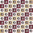 thumbnail image 1 of Florida State University Cotton Fabric with Collegiate Check Pattern-Sold by the Yard, 1 of 2