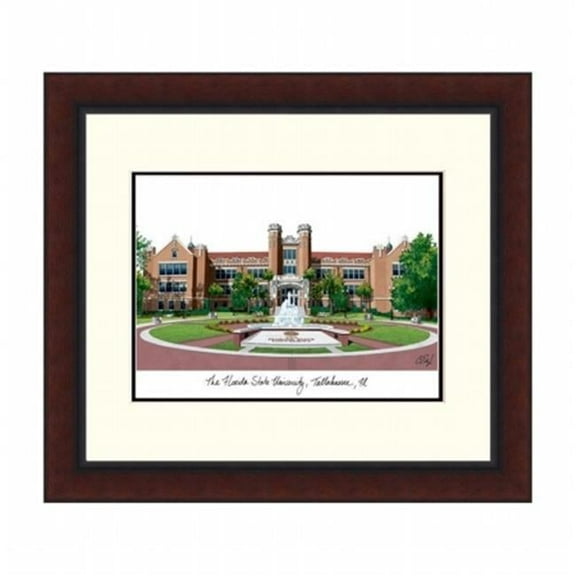 Florida State University Legacy Alumnus Framed Lithograph