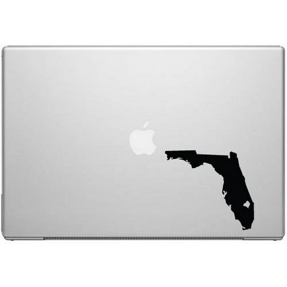 Florida Sunshine State Gator Nole Cane Pride Decal Sticker - Black 5" Vinyl Decal for Cars, Macbooks, and Other Laptops