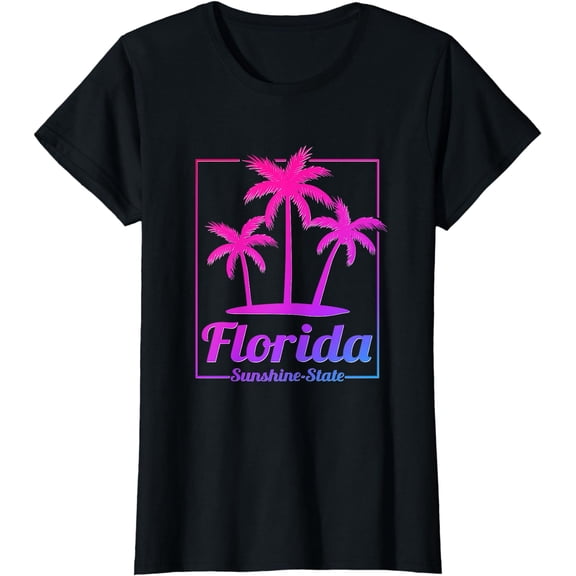 Florida Sunshine State Retro Look T-Shirt