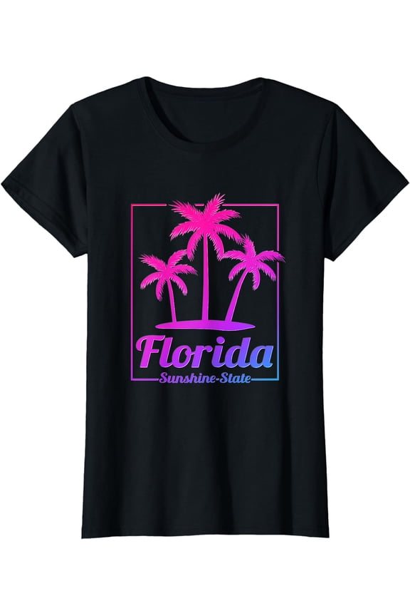 Florida Sunshine State Retro Look T-Shirt
