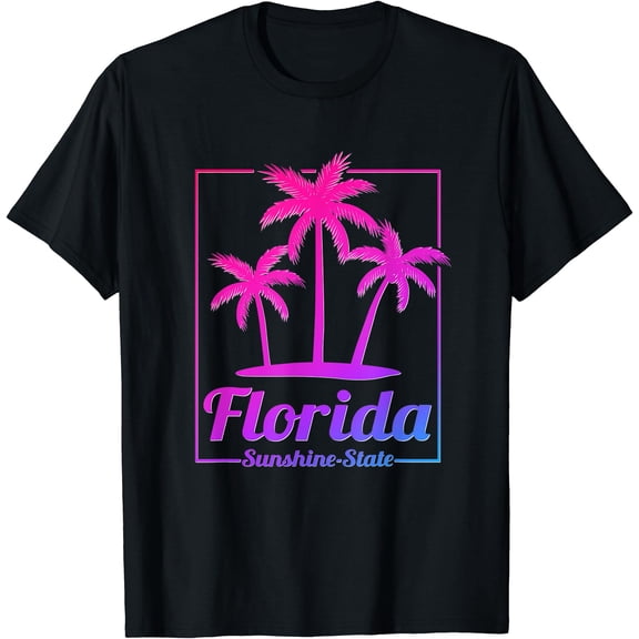 Florida Sunshine State Retro Look T-Shirt
