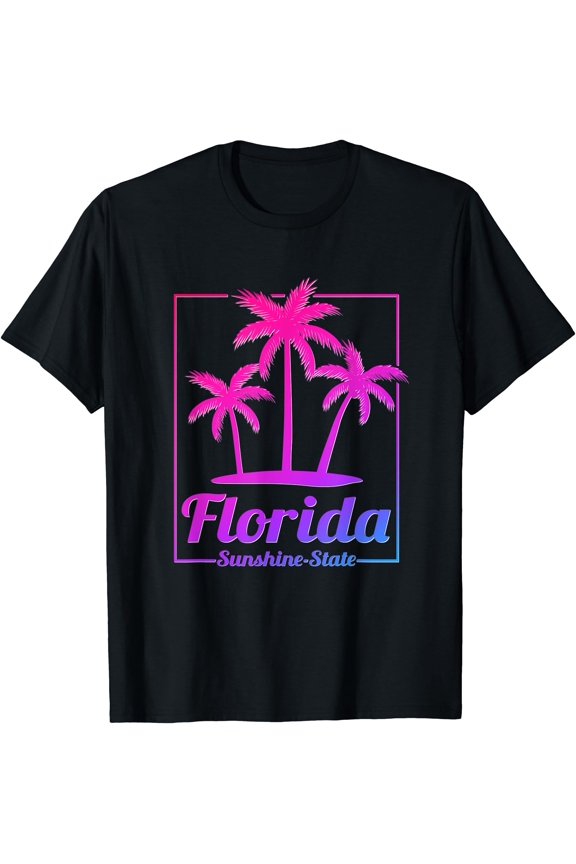 Florida Sunshine State Retro Look T-Shirt