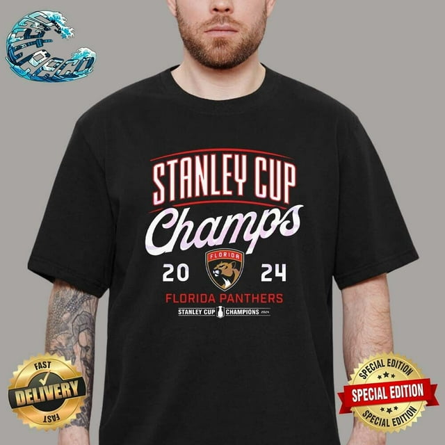 Florida Team Panthers Stanley Cup 2024 Champs TShirt
