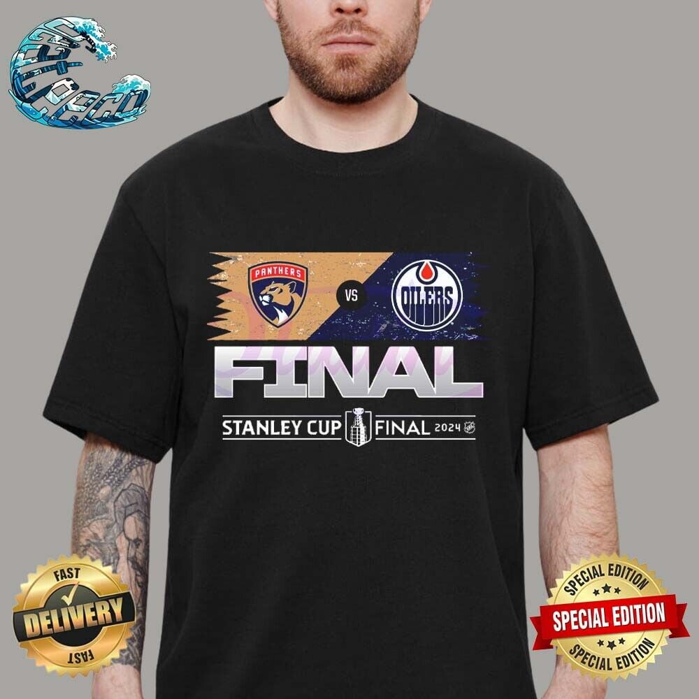 Florida Team Panthers Vs Edmonton Team Oilers Stanley Cup Final 2024 T
