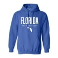 thumbnail image 1 of Florida The Sunshine State Adult Hooded Sweatshirt, 1 of 3
