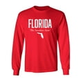 thumbnail image 1 of Florida The Sunshine State Adult Long Sleeve T-shirt, 1 of 3