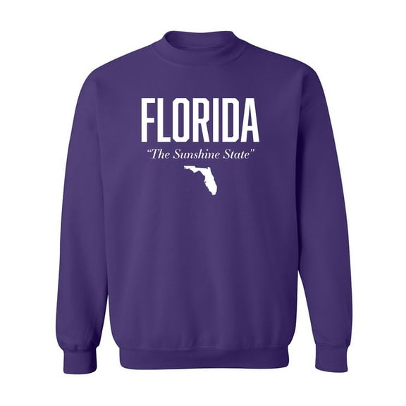 Florida The Sunshine State Crewneck Sweatshirt