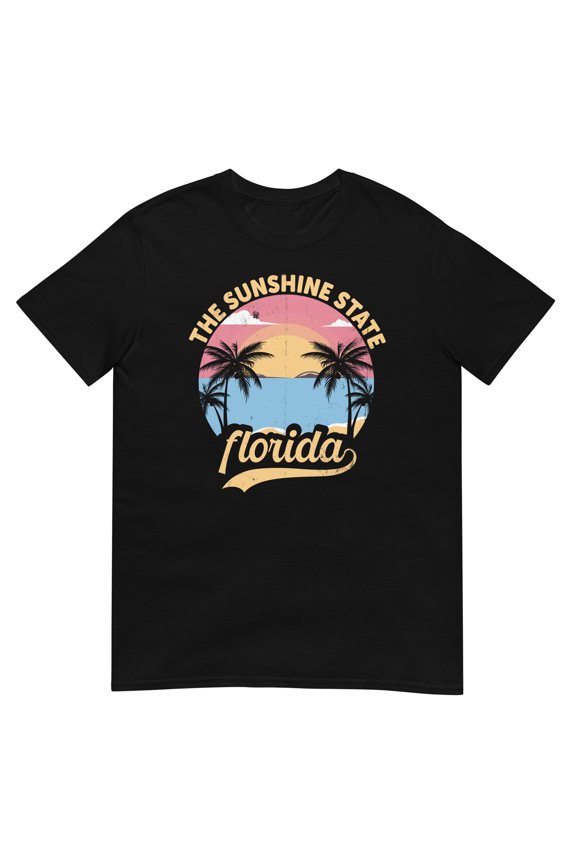 Florida The Sunshine State Retro Vintage Florida T-Shirt, Vintage T-Shirt