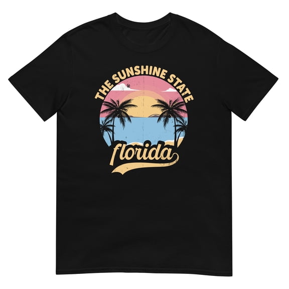 Florida The Sunshine State Retro Vintage Florida T-Shirt, Vintage T-Shirt