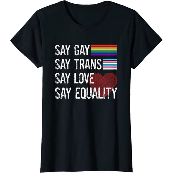 Florida Trans Stay Proud LGBTQ Gay Rights Short Seelve T-Shirt