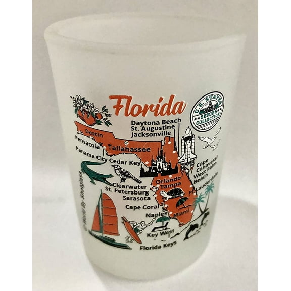 Florida US States Series Collection Shot Glass