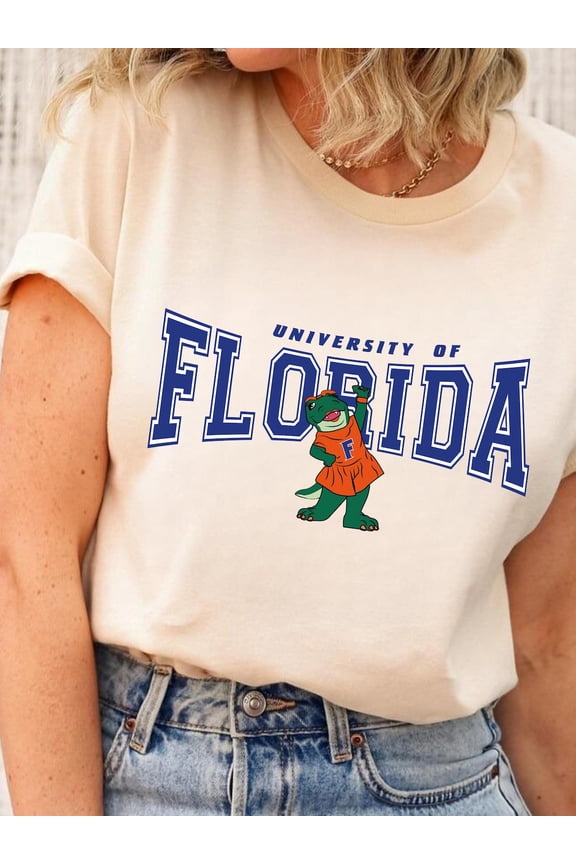 Florida University Football Team Uni Gator Of Florida Alligator T-Shirt, Vintage T-Shirt