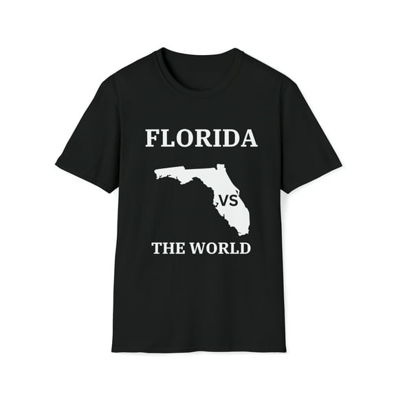 Florida VS The World Unisex Softstyle T-Shirt Football T-Shirt