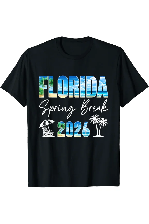 Florida Vacation Spring Break Beach Trip T-Shirt, Unisex T-Shirt