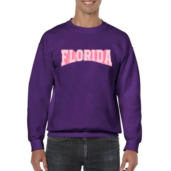 Florida Varsity Style Sweatshirt Men -Image by Shutterstock, Male Medium