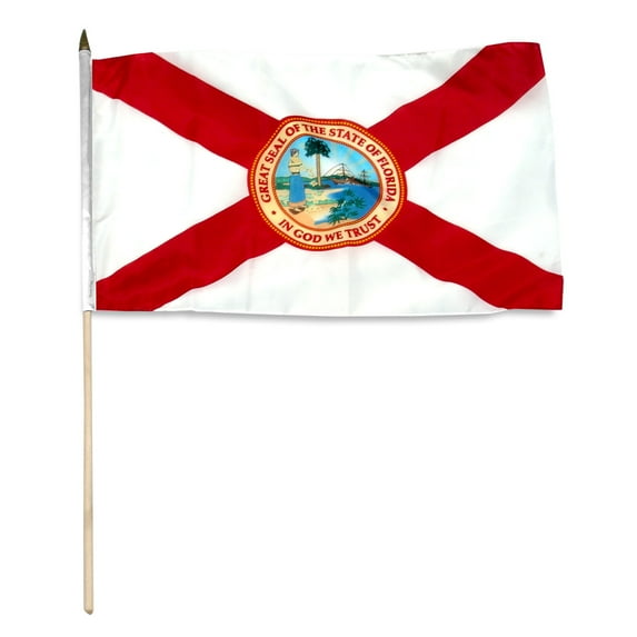 Florida flag 12 x 18 inch